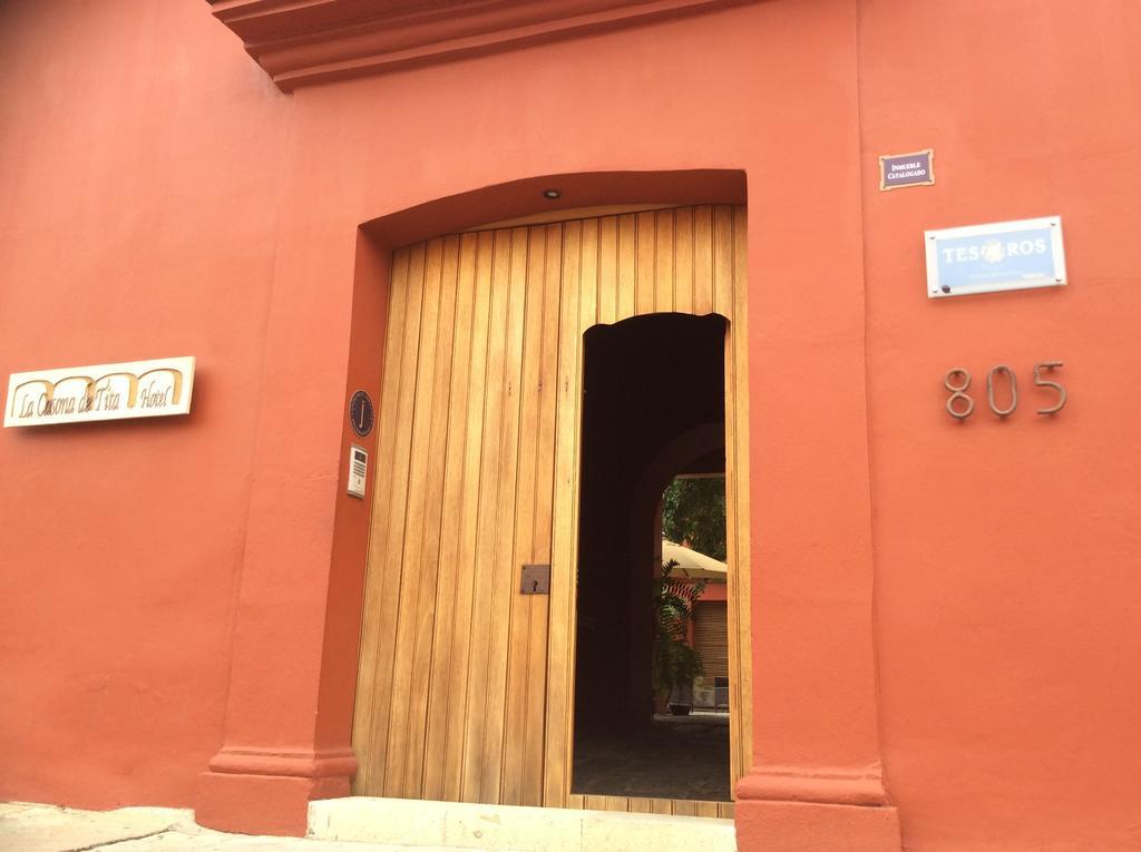 Hotel La Casona De Tita 오아하카주 외부 사진